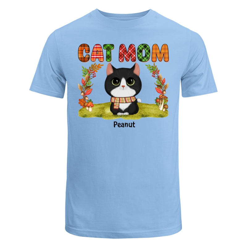 Fall Season Cat Mom Watercolor Cute Cats Personalized Shirt